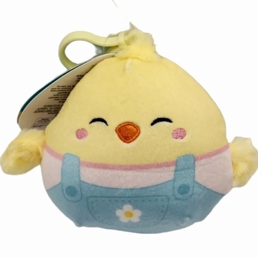 Squishmallows Yellow and Blue Chick Plush